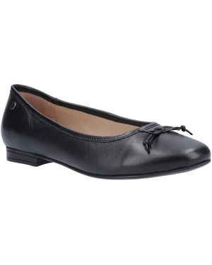 Hush Puppies Court Shoes Naomi Leather - Blue