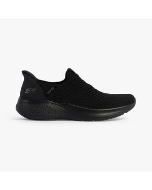 Skechers 117508/Bbk Low Top Trainers - Black