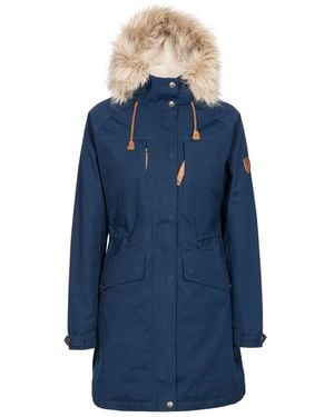 Trespass Waterproof Jacket Faithful Polyester - Blue