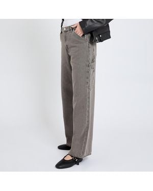 ARKET Willow Rigid Workwear Jeans - Grey