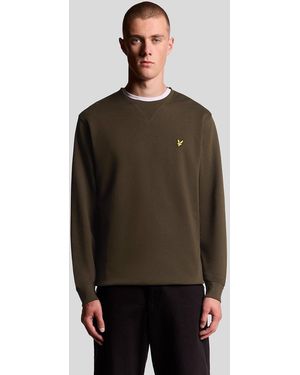 Lyle & Scott Cotton Crew Neck Sweatshirt - Brown