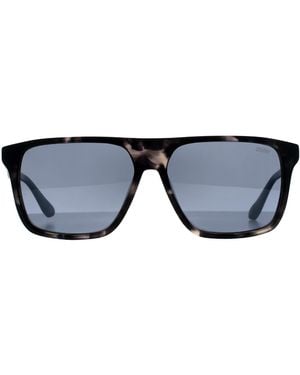BMW Square Mirrored Bw0040-H Sunglasses - Blue