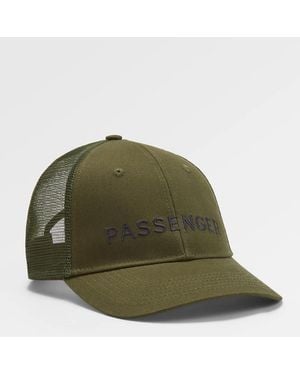 Passenger Khaki Organic Cotton Trucker Cap - Green