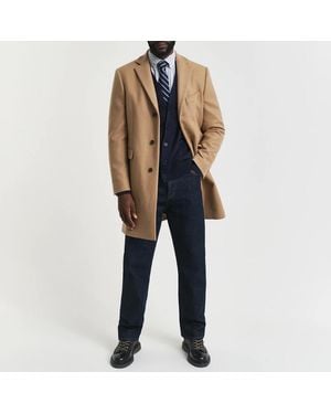 GANT Classic Wool Coat - Blue