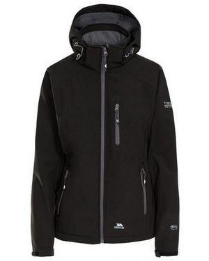 Trespass Soft Shell Jacket Bela Ii Polyester - Black