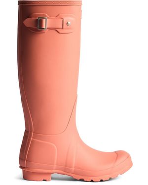 HUNTER Terracotta Original Tall Boot - Pink