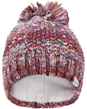 Trespass Beanie Zabella Acrylic Dark Cherry - Red
