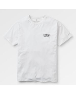 Passenger Guided Cotton T-Shirt - White
