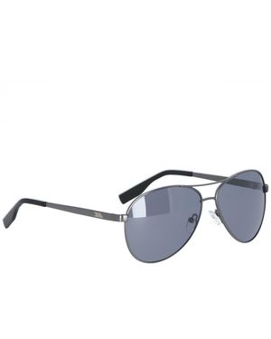 Trespass Sunglasses Pilot Metal Gun Metal - Blue