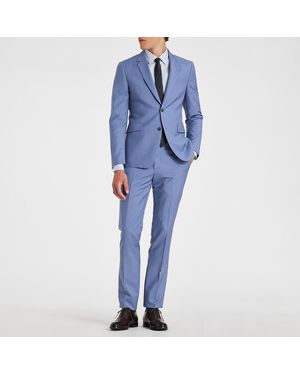 Paul Smith Light Slim Fit Two Piece Suit - Blue