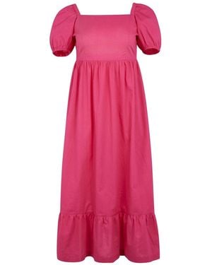 Regatta Midi Dress Emilrah Cotton Hot - Pink