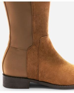 Where's That From 'Parker' Suede Knee High Boots - Brown