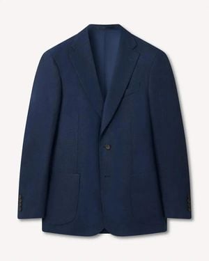 Richard James Linen Jacket For Summer Elegance - Blue