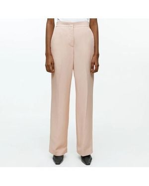 ARKET Linen Blend Trousers - Natural
