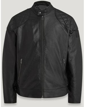 Belstaff Marshall Leather Jacket - Black