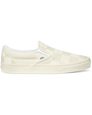 Vans Classic Slip On Shoes - Natural