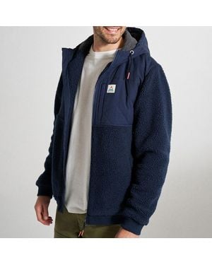 Passenger Adventure Deep Pile Sherpa Fleece - Blue