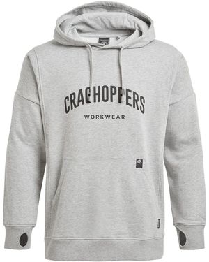 Craghoppers Hoodie Workwear Oulston Organic Cotton Soft Marl - Grey