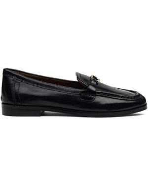 Radley Stockton Row Trim Square Toe Loafer - Black