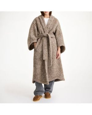 By Malene Birger Wool Blend Mangia Coat - Natural