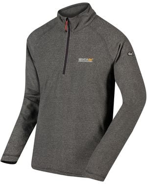 Regatta Fleece Top Montes Polyester Light Steel - Grey