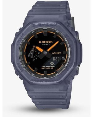 G-Shock G-Shock Ga-2100 Series Smoked Light Watch Ga-2100K-2Aer - Grey