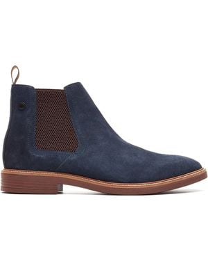 Base London Sussex Chelsea Boots - Blue