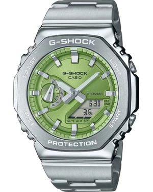 G-Shock G-Shock Metallic Dual Display Watch Gm-2110D-3Aer - Green