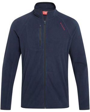 Craghoppers Fleece Jacket Bromsgrove Recycled Polyester - Blue