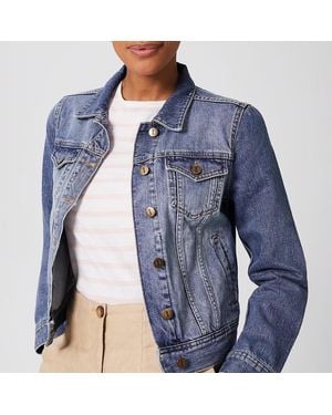 Hobbs Mid Mariam Denim Jacket - Blue