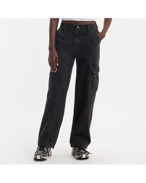 Levi's 94 Baggy Cargo Cotton Trouser - Black