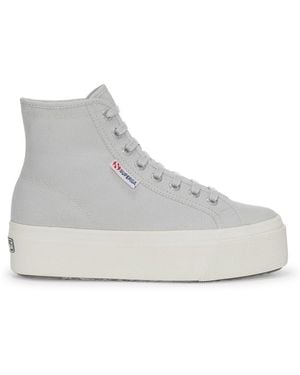 Superga High Tops 2708 Mixed/Avorio - Grey