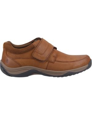 Hush Puppies Tan Douglas Shoe - Brown