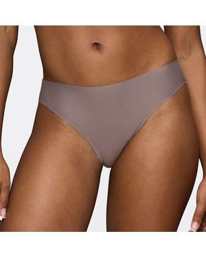Triumph Pigeon Body Make-Up Illusion Highleg Tai Knickers - Brown