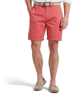 Schoeffel Coral Paul Stretch Chino Shorts - Red