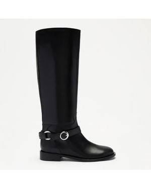 Russell & Bromley Beckside Equestrian Boot - Black
