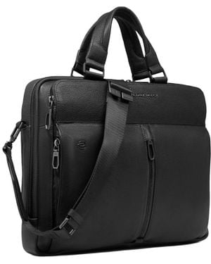 Piquadro Laptop Bag Inch Briefcase Ca4098W130/N - Black