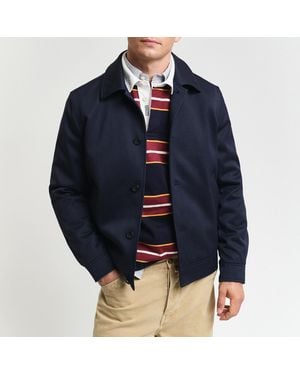 GANT Wool Twill Jacket - Blue