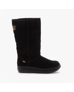 Rocket Dog Sugar Daddy Heeled Knee High Boots - Black