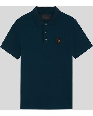 Lyle & Scott Supima Cotton Polo Shirt - Blue