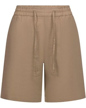 Trespass Casual Shorts Reenie Linen Dark Mushroom - Natural