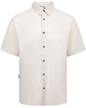 Trespass Shirt Suntan Cotton Soft Stone - White