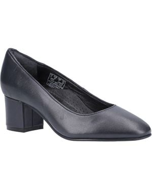 Hush Puppies Court Shoes Anna Leather - Blue