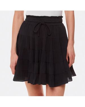 Whistles Mini Skater Skirt - Black