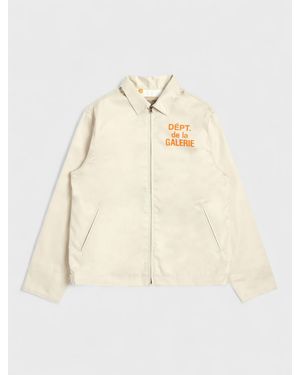 GALLERY DEPT. Montecito French Logo Cream Jacket - Natural