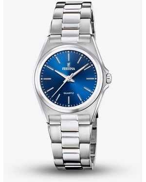 Festina Ladies Classic Dial Watch F20553/3 - Blue