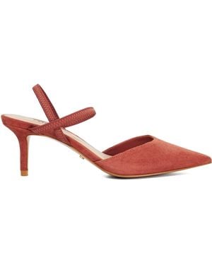 Dune Classical Court Shoes - Red