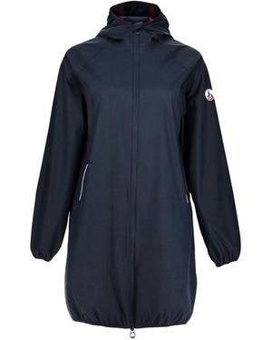 J.O.T.T Copenhagen Hooded Long Sleeve Jacket Plain - Blue