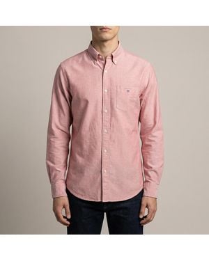 GANT Oxford Cotton Shirt - Pink