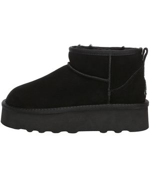 EVER AU Heron Ultra Mini Platform Boots - Black